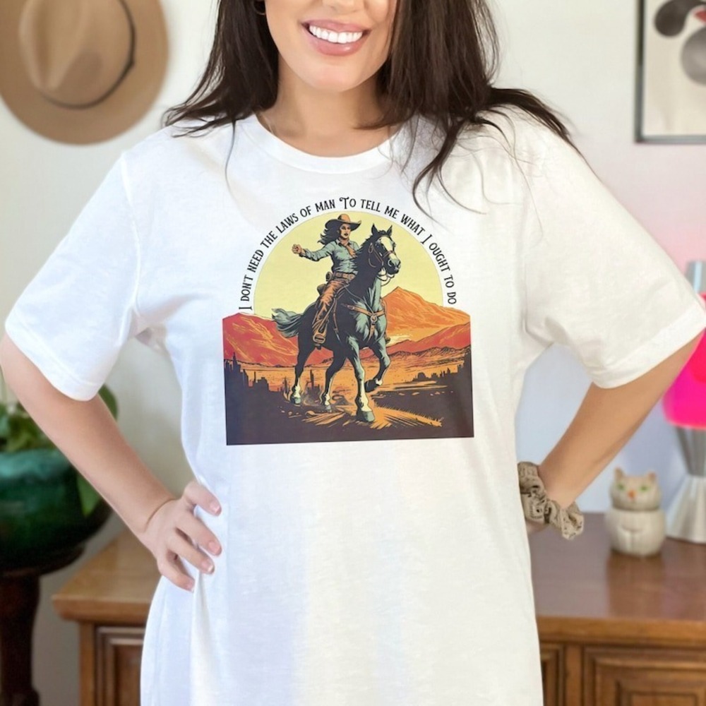Triune God Tyler Childers Shirt Retro Western Tshirt Country Music T-shirt